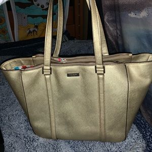 Gold Kate spade bag
